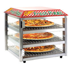 Heated Pizza Display